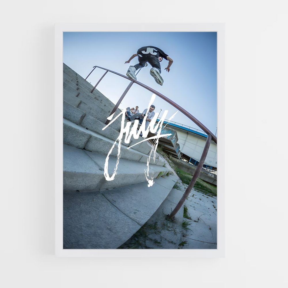 Poster Trickster's Grind – affiche Rollerblade (vue 3)